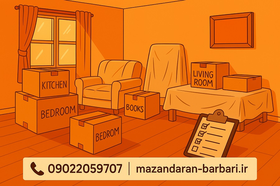حمل اسباب اثاثیه در آمل